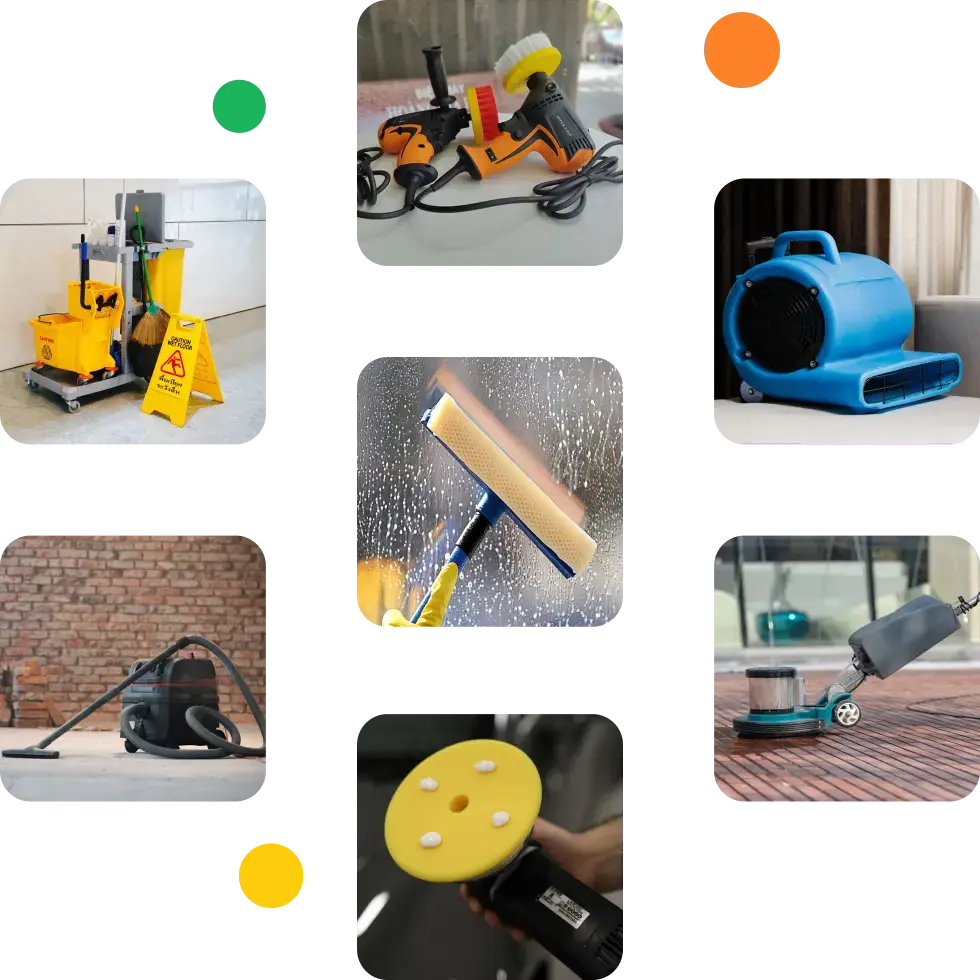 Equipment and Cleaning Chemicals Used in bTaskee’s Industrial Cleaning Service