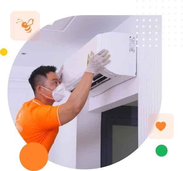 Book Air Conditioner Cleaning Service in Just 30 Seconds, 7-Day Warranty