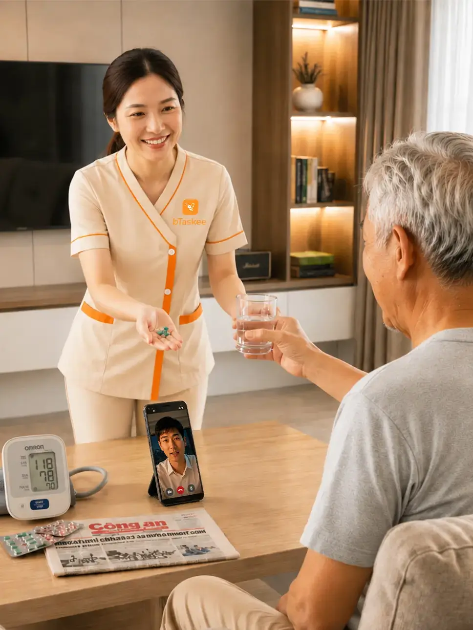 Chăm sóc người cao tuổi